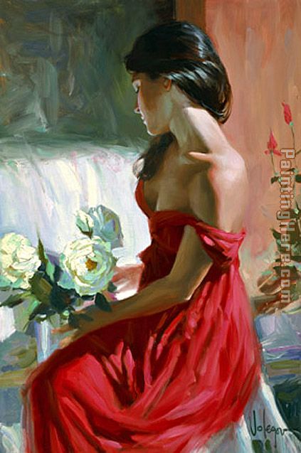 from a rose painting - Vladimir Volegov from a rose art painting